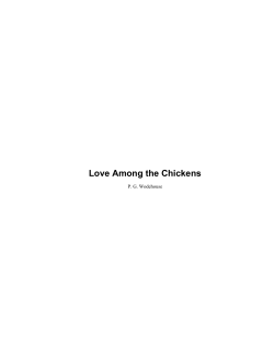 Love Among the Chickens P. G. Wodehouse