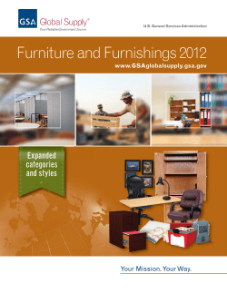 Furniture and Furnishings 2012 Expanded categories and styles