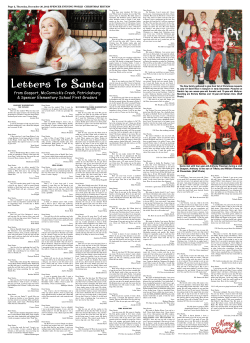 Page 2, Thursday, December 20, 2012 SPENCER EVENING WORLD ...