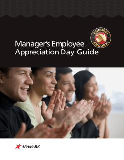 Manager’s Employee Appreciation Day Guide ★
