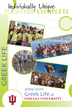 GREEK LIFE Individually Unique Complete Greek Life