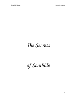 The Secrets of Scrabble i