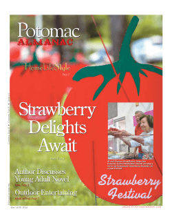 Potomac Strawberry Delights Await