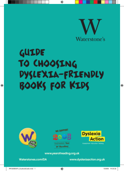 Guide to choosing Dyslexia-Friendly Books for Kids
