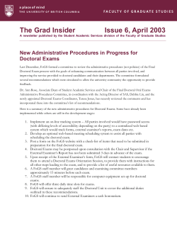 The Grad Insider Issue 6, April 2003