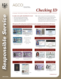 Checking ID
