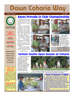 Down Coharie Way Eaves Prevails in Club Championship