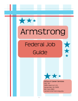 Armstrong Federal	Job Guide