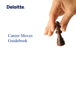 Career Moves Guidebook