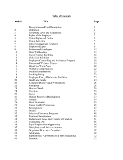 Table of Contents  Article Title