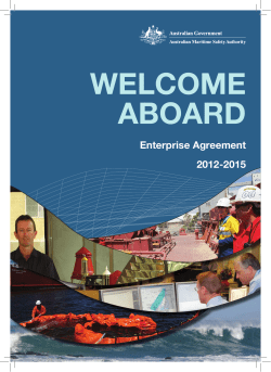 WELCOME ABOARD  Enterprise Agreement
