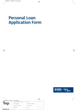 Personal Loan Application Form 90286917  01/03/2013  12:49  Page 1