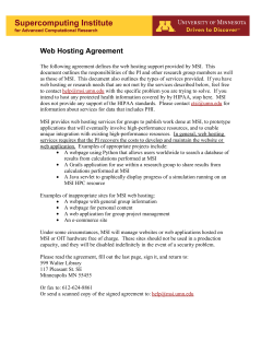 Web Hosting Agreement