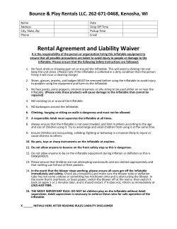Rental Agreement and Liability Waiver