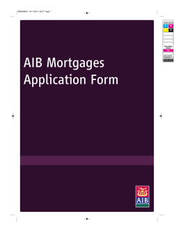 AIB Mortgages Application Form C M