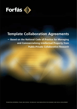 Template Collaboration Agreements –