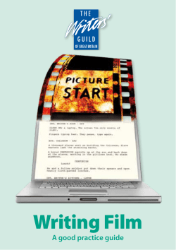 Writing Film A good practice guide