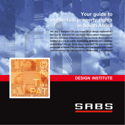 Your guide to intellectual property rights in South Africa