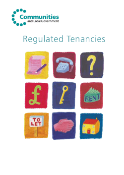 Regulated Tenancies