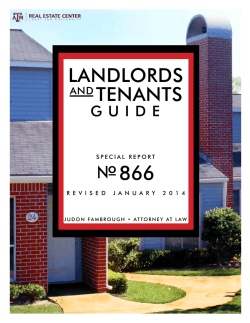866 LANDLORDS TENANTS N