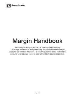 Margin Handbook