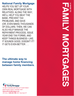 FAMIL National Family Mortgage