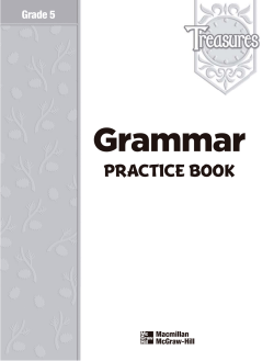 Grammar PRACTICE BOOK Grade 5