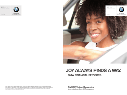 bmw financial services The Ultimate driving experience.