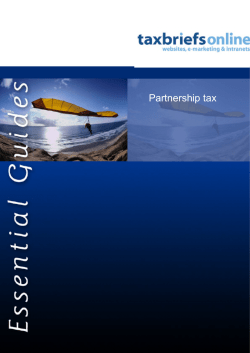 Partnership tax