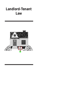 Landlord-Tenant Law RENT FOR
