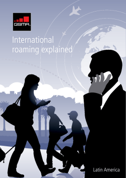 International roaming explained Latin America
