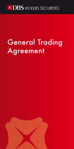 General Trading Agreement