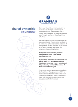shared ownership