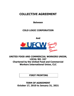 COLLECTIVE AGREEMENT