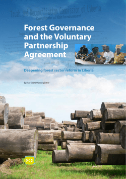 Forest Governance and the Voluntary Partnership Agreement