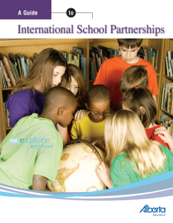 International School Partnerships to A Guide