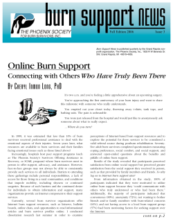 burn support NEWS