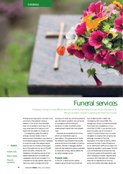 Funeral services