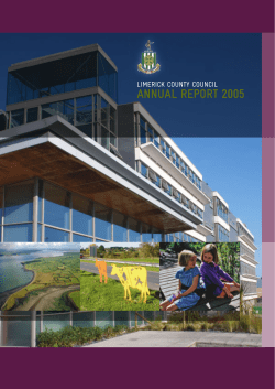 ANNUAL REPORT 2005 LIMERICK COUNTY COUNCIL 1