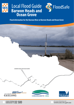 Local Flood Guide Barwon Heads and Ocean grove Safe