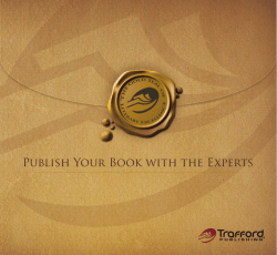 Publish Your Book with the Experts