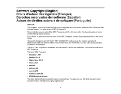 Software Copyright (English) Droits d'auteur des logiciels (Français)