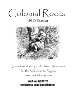 Colonial Roots