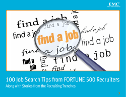 100 Job Search Tips from FORTUNE 500 Recruiters &gt;