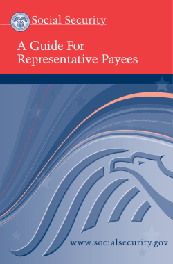 A Guide For Representative Payees