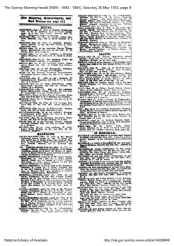 The Sydney Morning Herald (NSW : 1842 - 1954), Saturday... [For Shipping, MoteorologiotU,