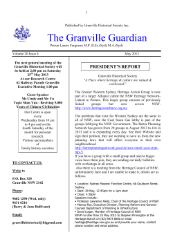 The Granville Guardian