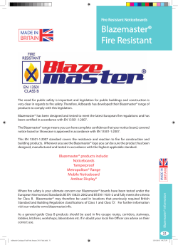 Blazemaster® Fire Resistant BRITAIN MADE IN