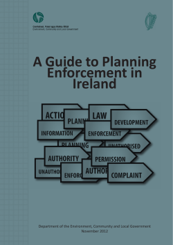 A Guide to Planning Enforcement in Ireland 00