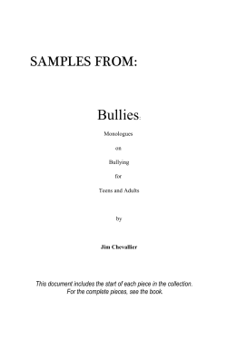 Bullies SAMPLES FROM: